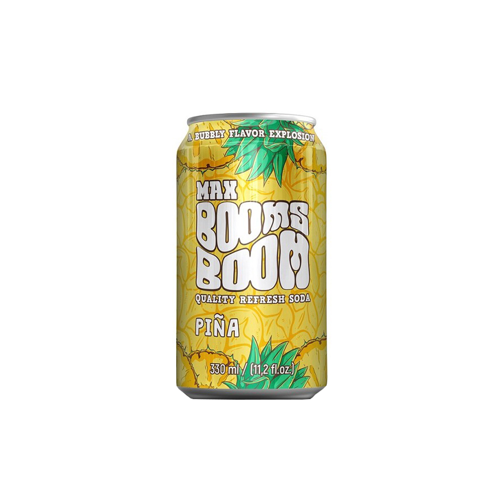 Refresco de piña Max Booms Boom (330 ml) - Miniatura 4
