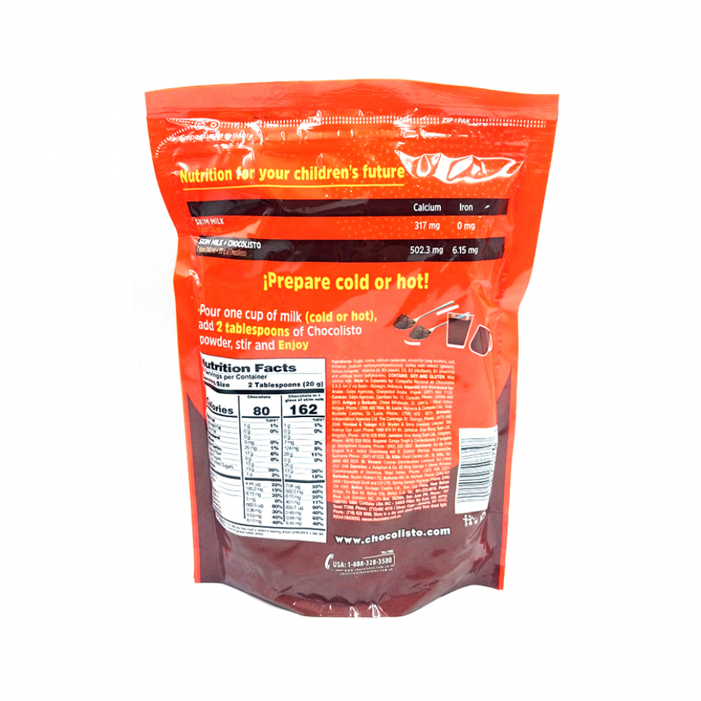Chocolate en polvo Choco Listo (200 g / 7.05 oz) - Miniatura 2