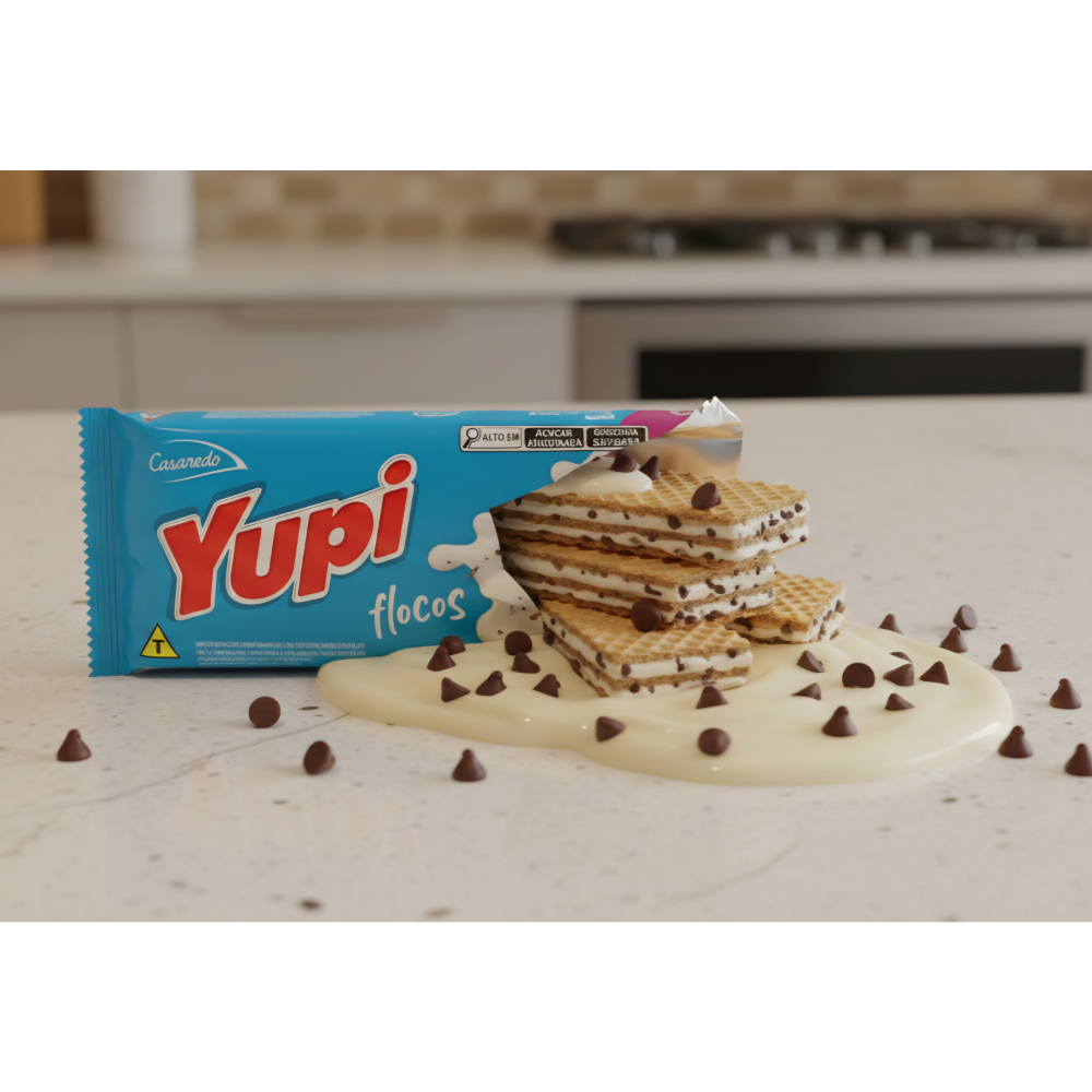 Sorbetos sabor vainilla con chispas de chocolate Yupi Casaredo (80 g / 2.82 oz) - Miniatura 4