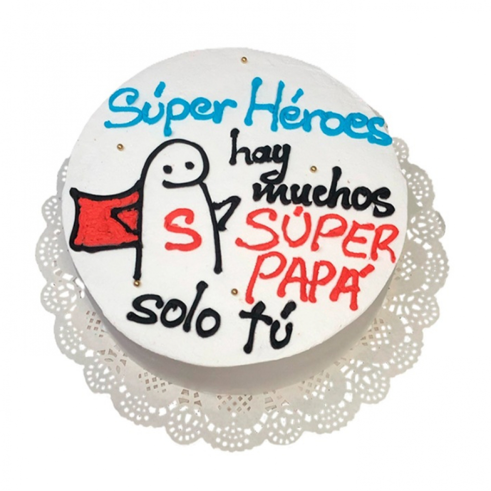 Cake Super Papá + Cerveza Unlaguer - Miniatura 3