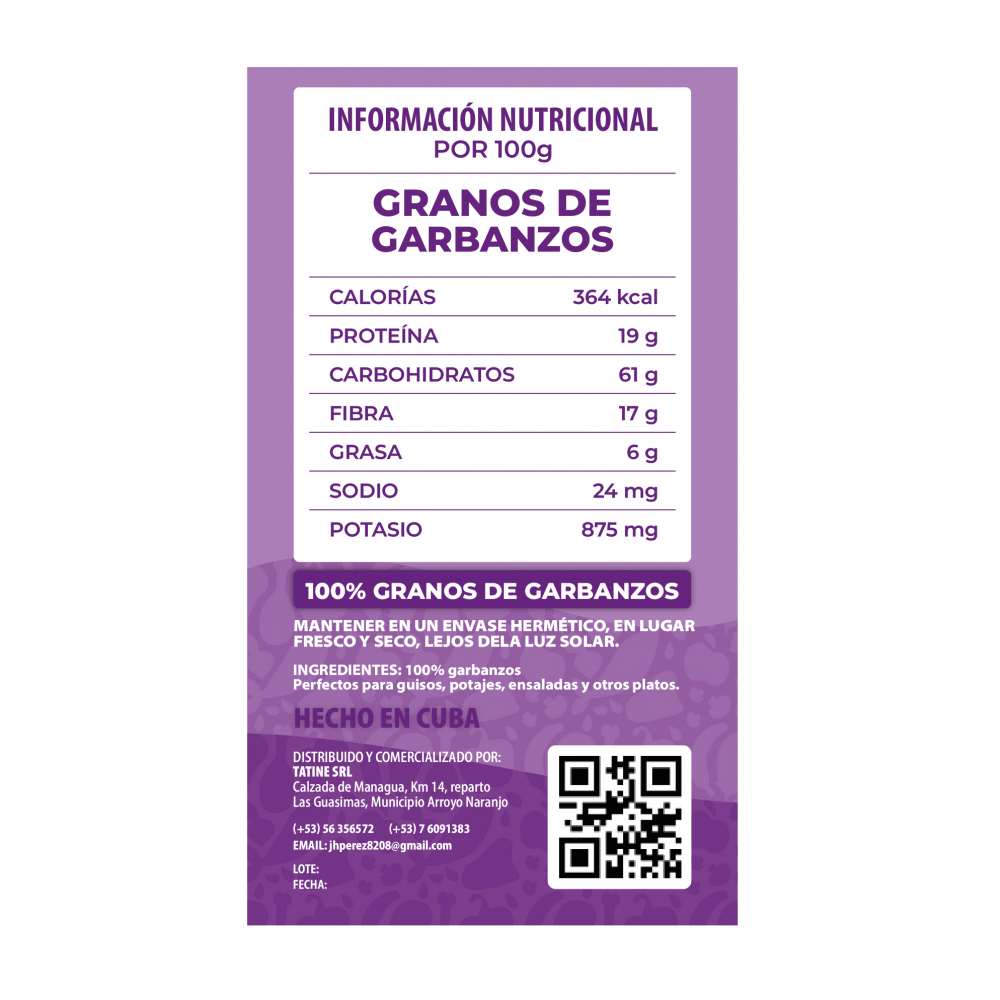 Garbanzos Campo Vivo (1 kg / 2.2 lb) - Miniatura 2
