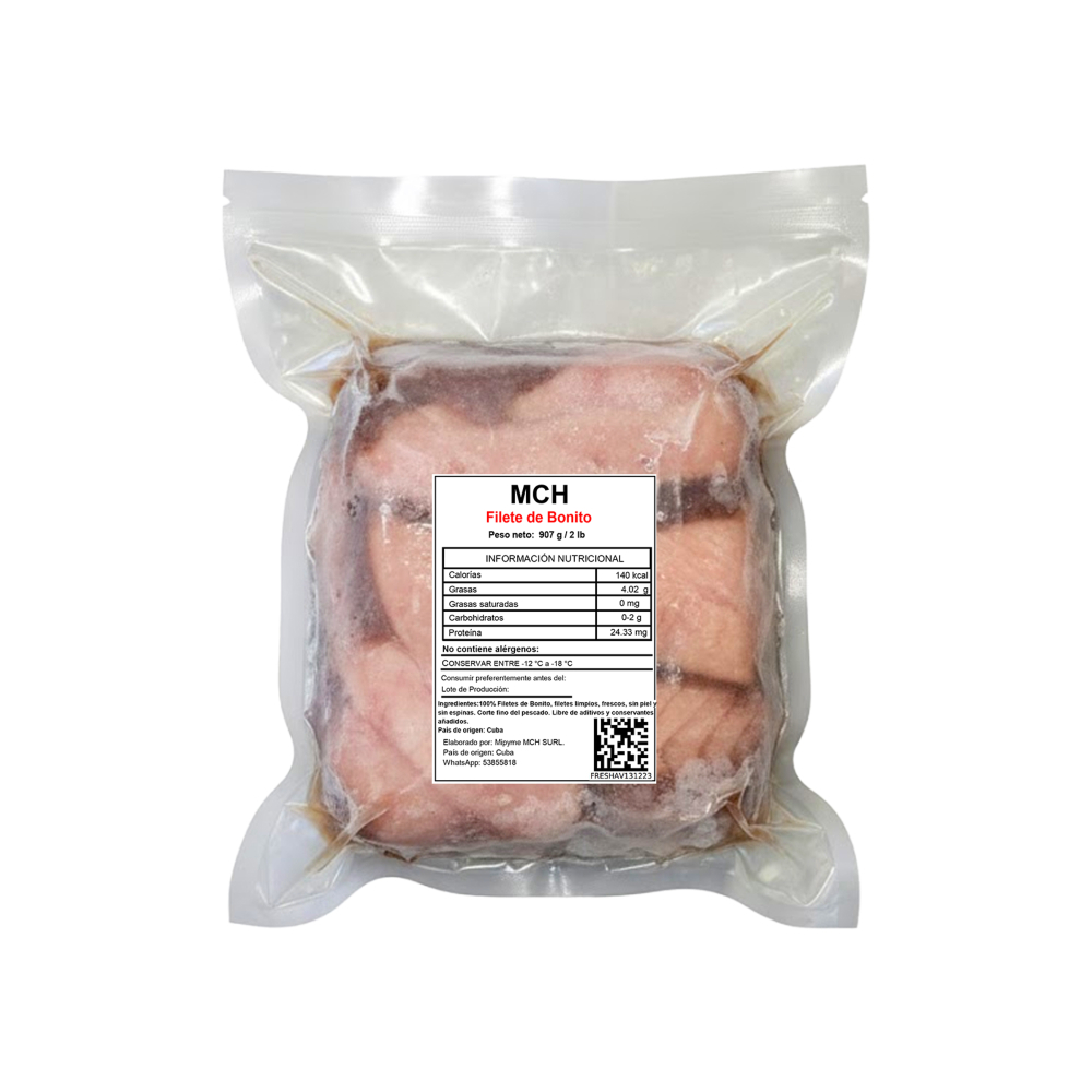 Filetes de Bonito MCH (907 g / 2 lb) - Imagen 1