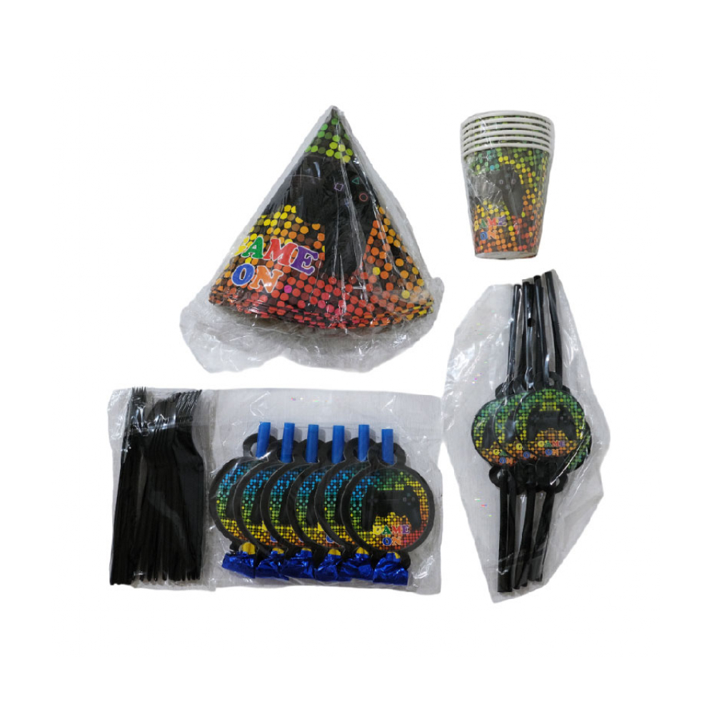 Set de 66 artículos para fiesta con temática Nintendo - Miniatura 2