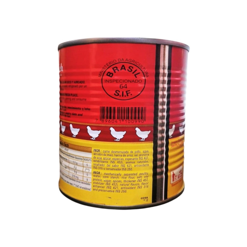 Jamonilla de pollo Oderich (340 g / 0.75 lb) - Miniatura 2