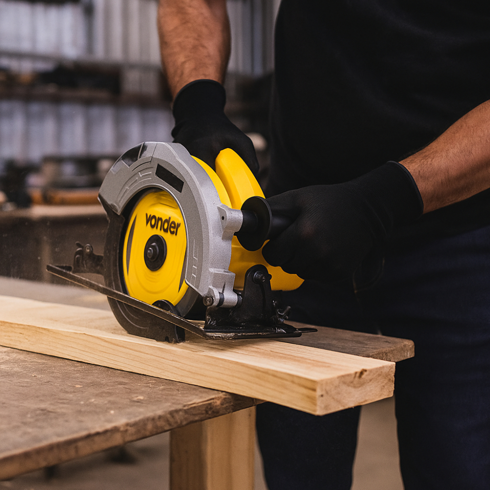 Sierra circular de 7.1/4" 127 V Vonder SCV1400 - Miniatura 4