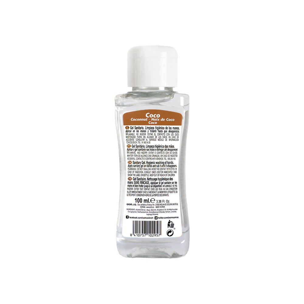 Gel sanitario Coco S'nonas (100 ml) - Miniatura 2