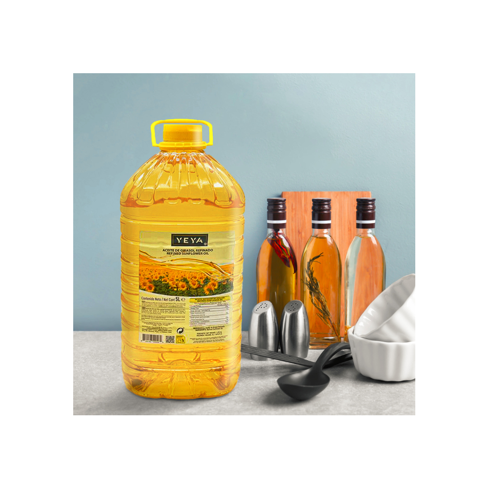 Aceite de girasol refinado YEYA (2 x 5 L) - Miniatura 4