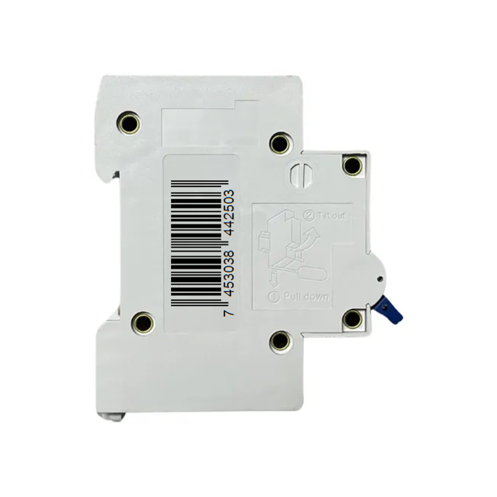 Interruptor - breaker - termomagnético de 25 A 1 polo tipo europeo Troen - Miniatura 3