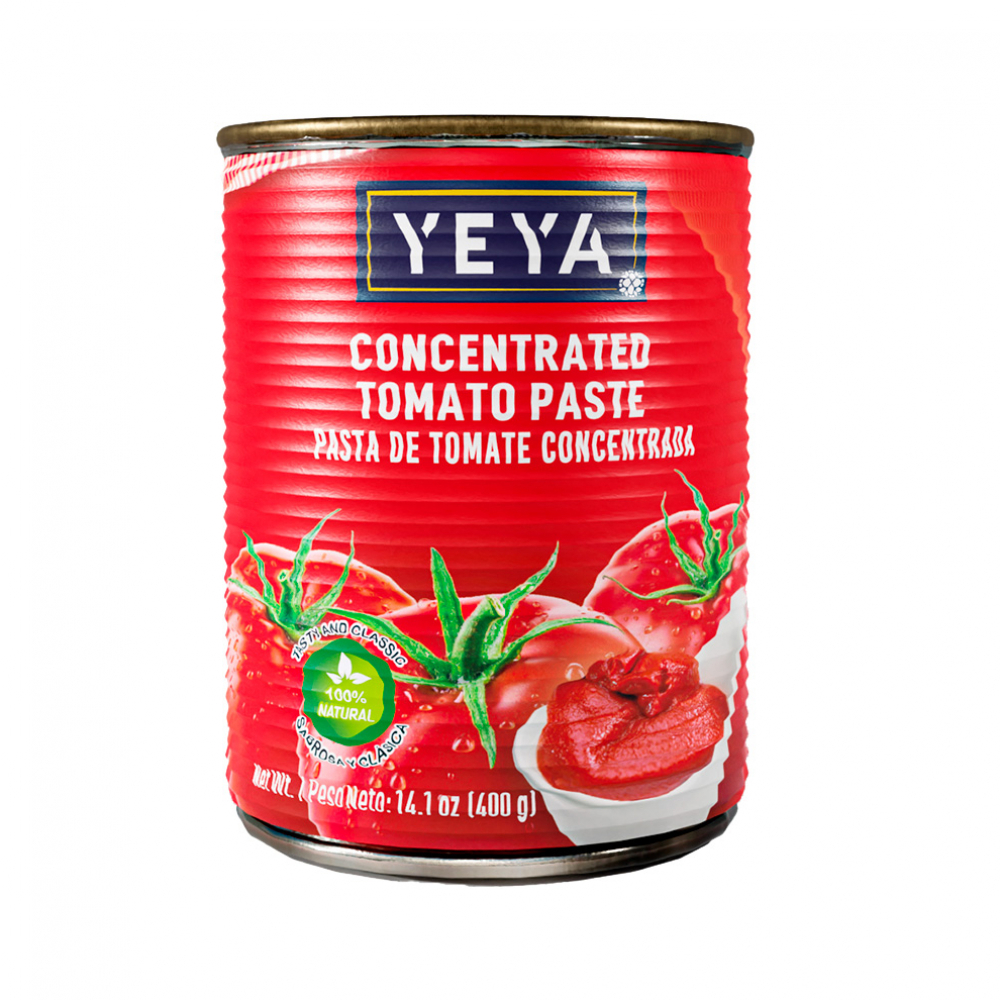 Pasta de tomate concentrada YEYA (8 x 400 g / 14.1 oz) - Miniatura 2