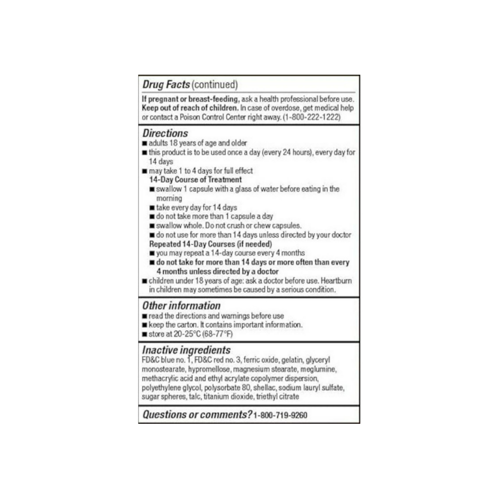 Esomeprazol magnésico 20 mg Realiable-1 (14 cápsulas) - Miniatura 3