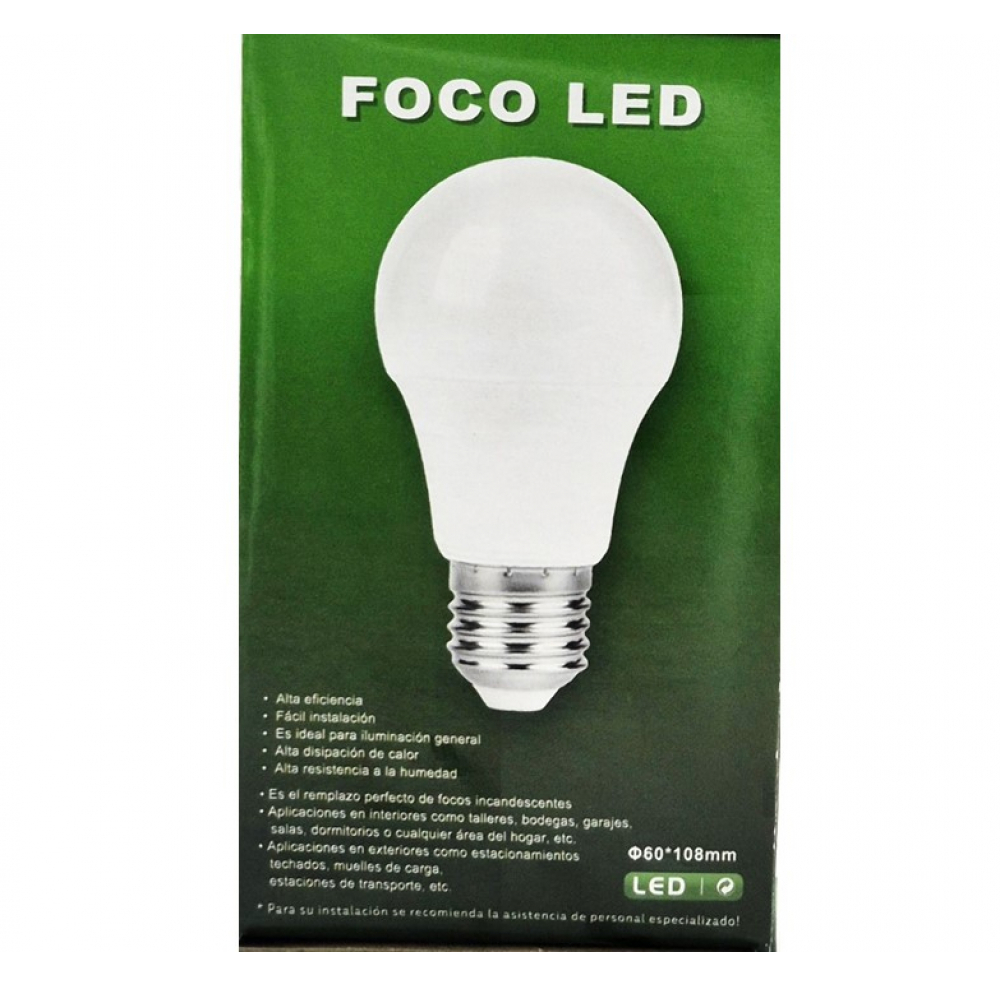 Bombillo foco led 10W luz fria - Miniatura 4