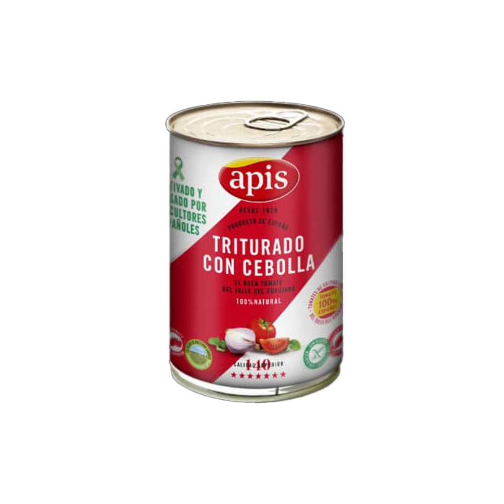 Tomate natural triturado con cebolla Apis (400 g / 14.10 oz) - Miniatura 4