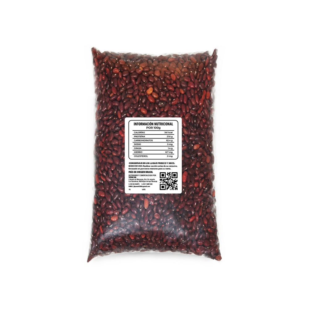 Frijoles colorados Campo Vivo (6 x 454 g / 1 lb) - Miniatura 3