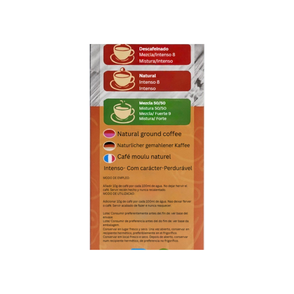 Café natural molido Vivó (250 g / 8.81 oz) - Miniatura 3