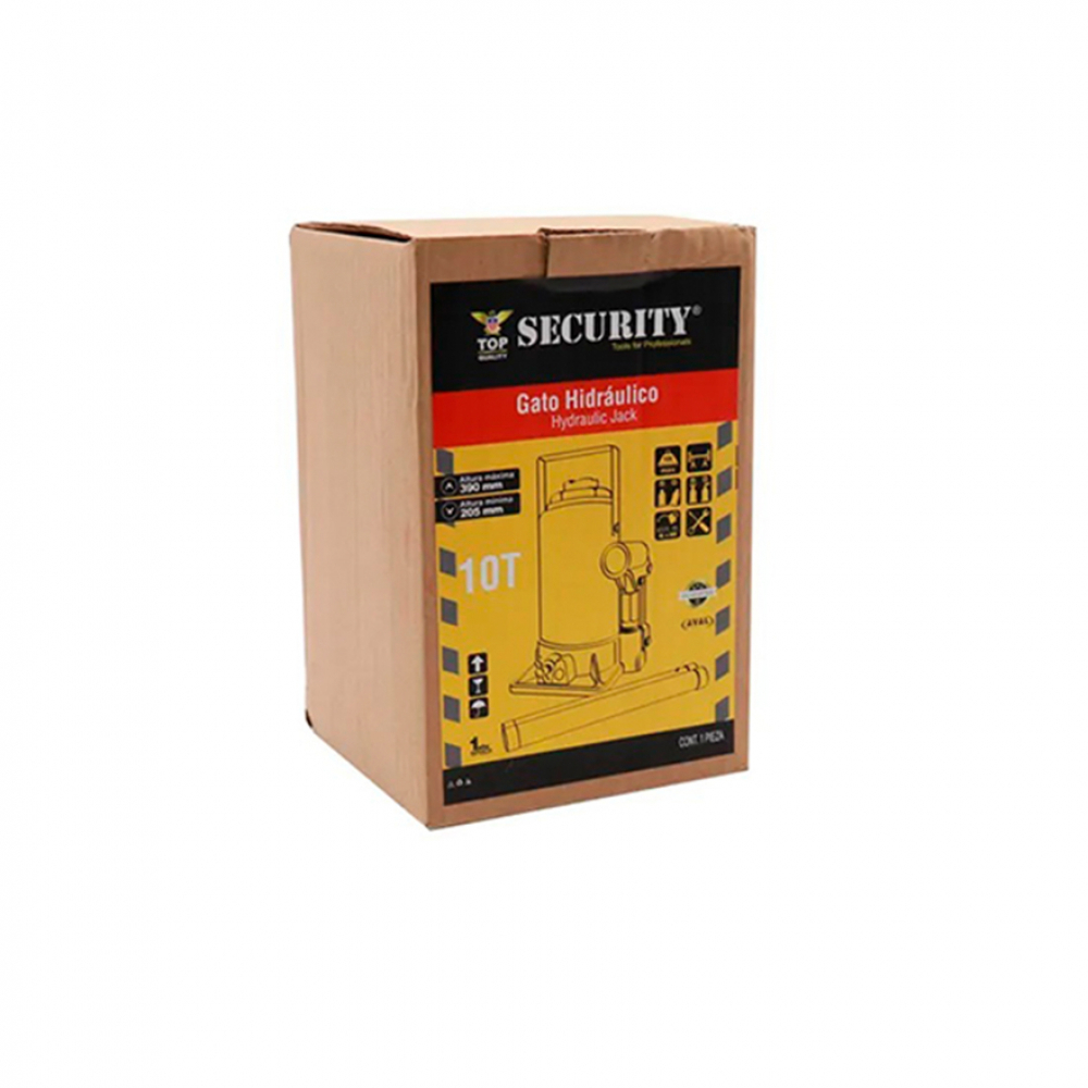 Gato hidráulico para elevación de cargas de hasta 10 T Security - Miniatura 2