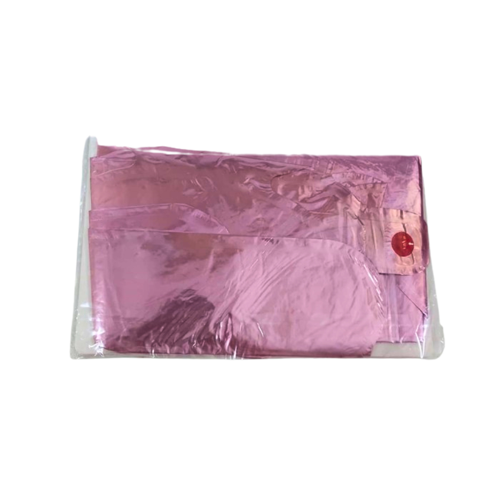 Globo rosado plateado para la fiesta del bebé - Miniatura 3