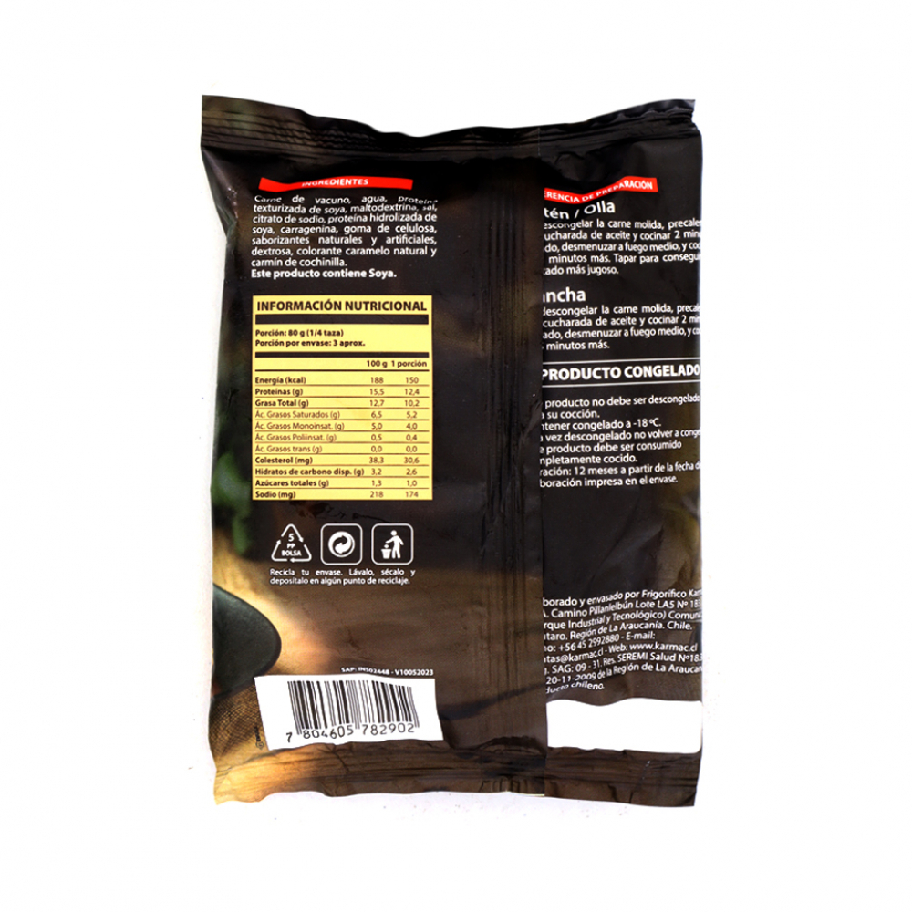 Carne molida de res Karmac (250 g / 8.81 oz) - Miniatura 3