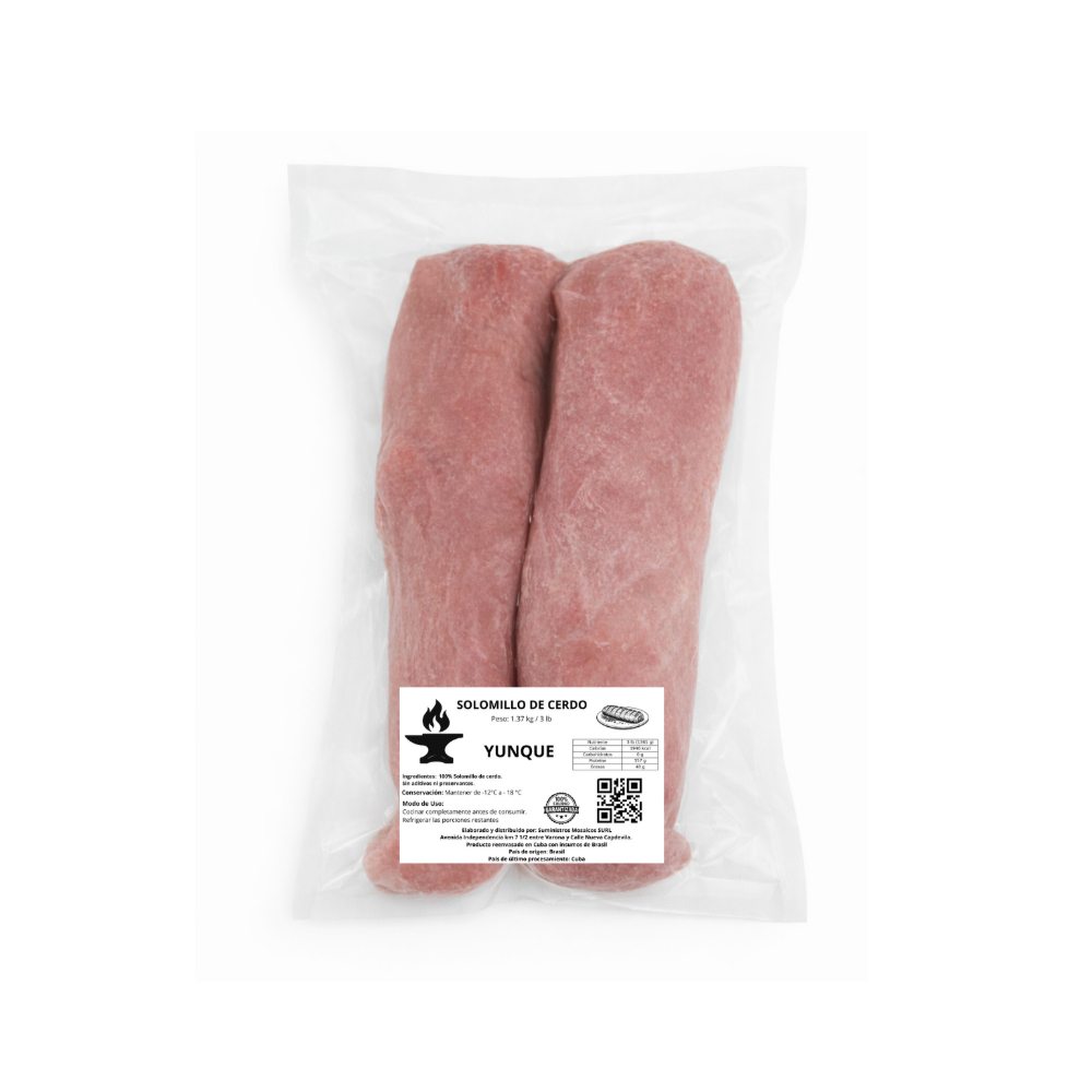 Solomillo de cerdo Yunque (1.37 kg / 3 lb) - Miniatura 3