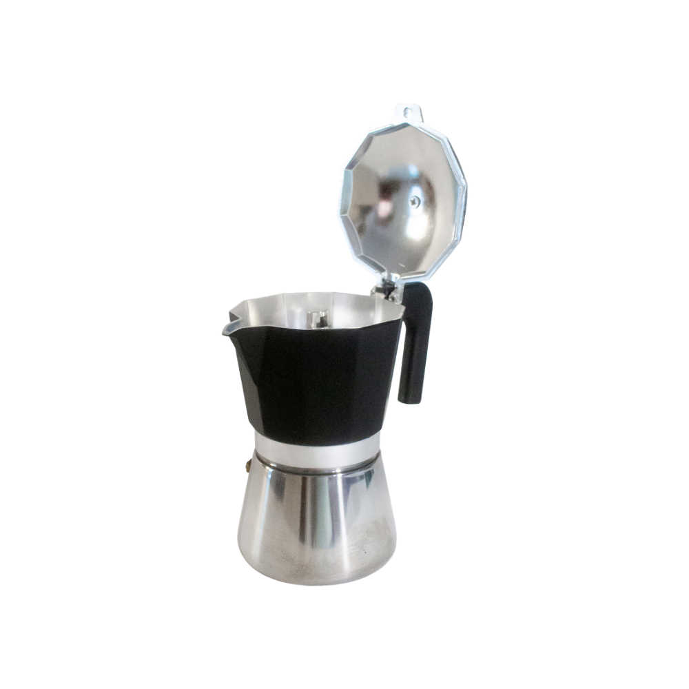 Cafetera clásica de inducción negra de 6 tazas Eone MK-6T - Miniatura 2