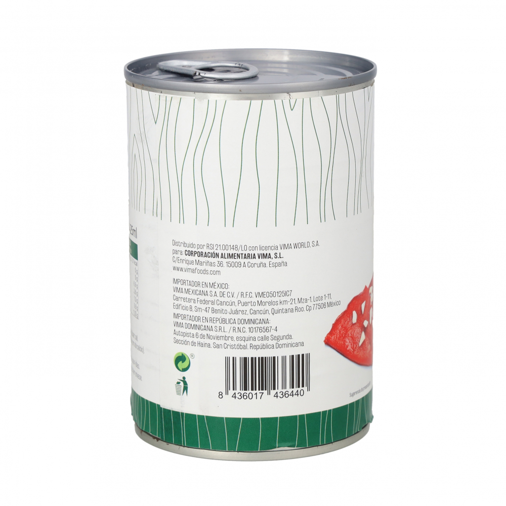 Pimientos del piquillo enteros Vima Foods (390 g / 13.75 oz) - Miniatura 4