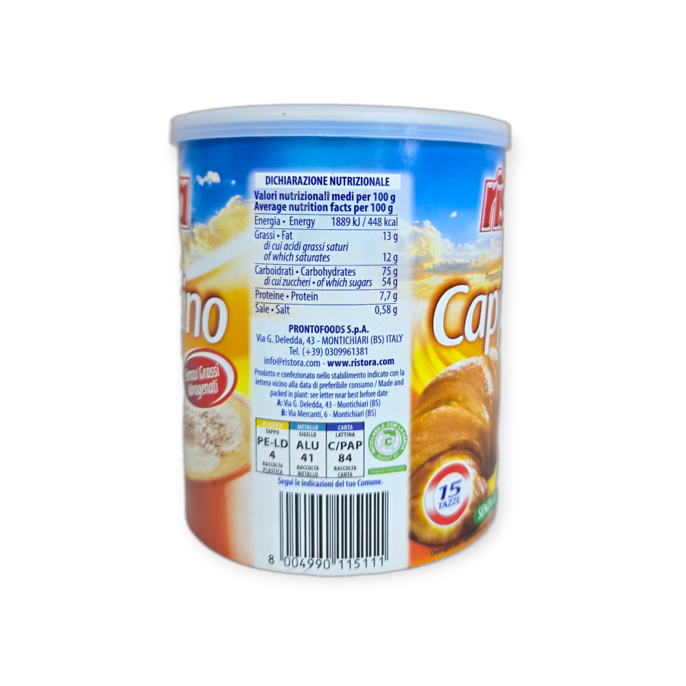 Capuchino instantáneo Ristora (250 g / 8.81 oz) - Miniatura 2