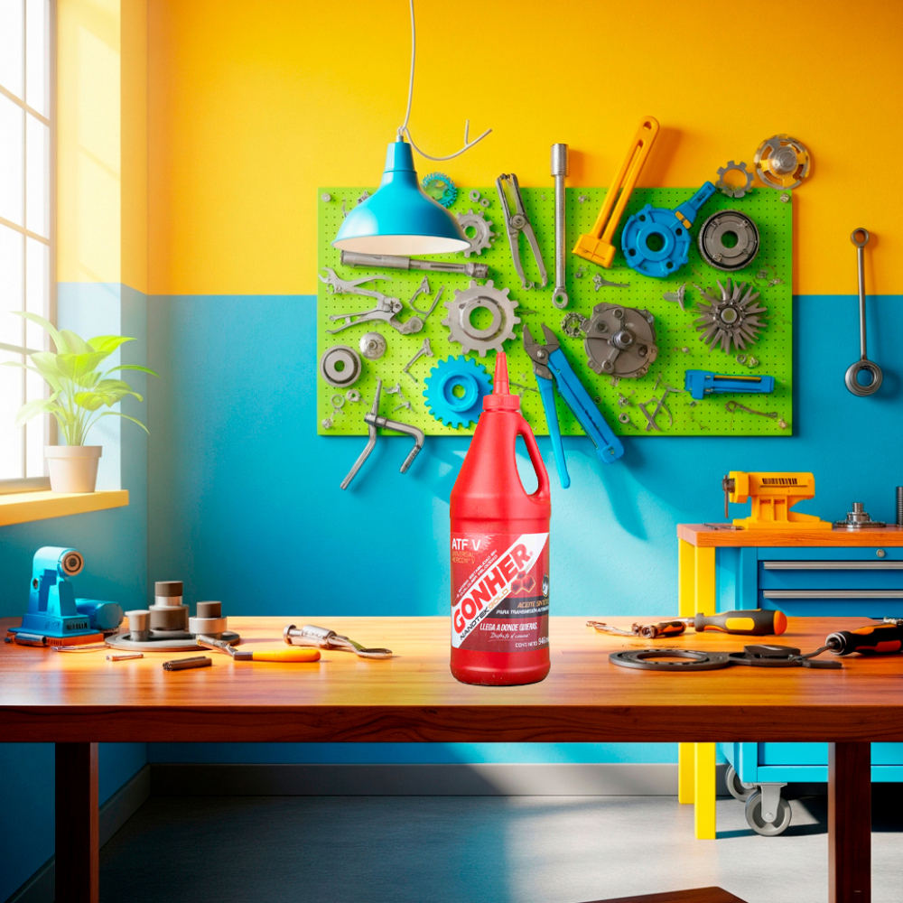 Aceite sintético para transmisión automática Gonher ATF Mercon V CJ (946 ml) - Miniatura 3