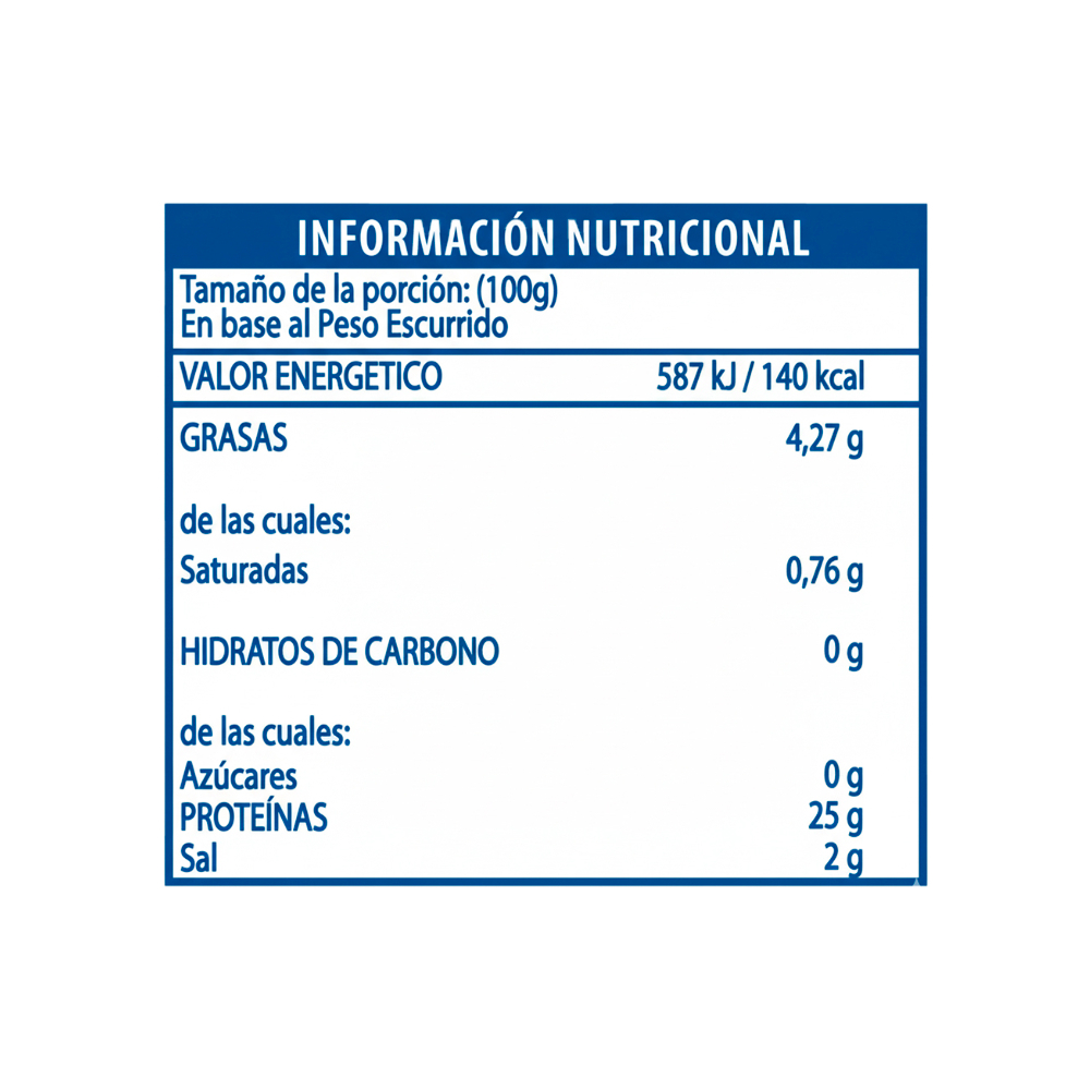 Atún lomitos con aceite de girasol Yeli (140 g / 4.94 oz) - Miniatura 4