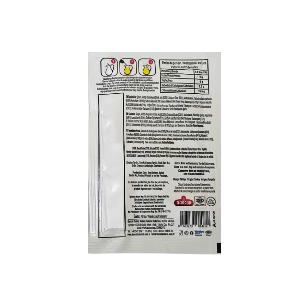 Refresco instantáneo sabor limón Fruit Dance (10 g) - Miniatura 2