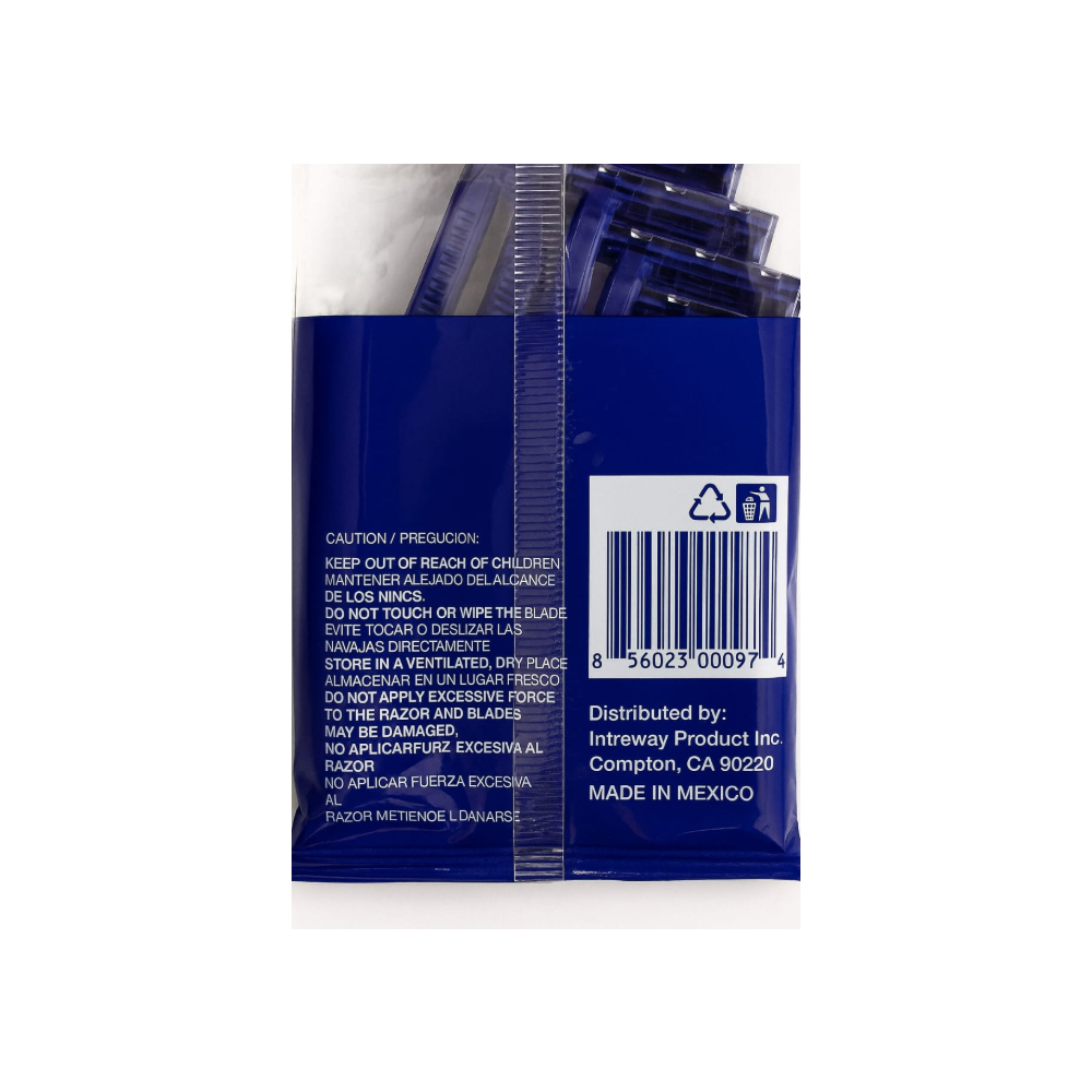 Máquinas de afeitar de doble navaja para hombre Dorco TD708 (10 U) - Miniatura 3