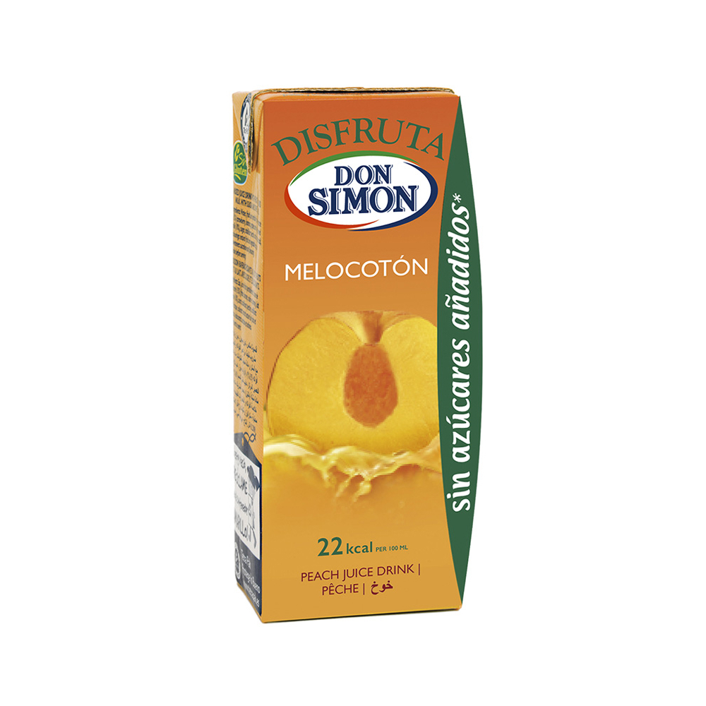 Zumo - jugo - de melocotón Disfruta Don Simon (200 ml) - Miniatura 4