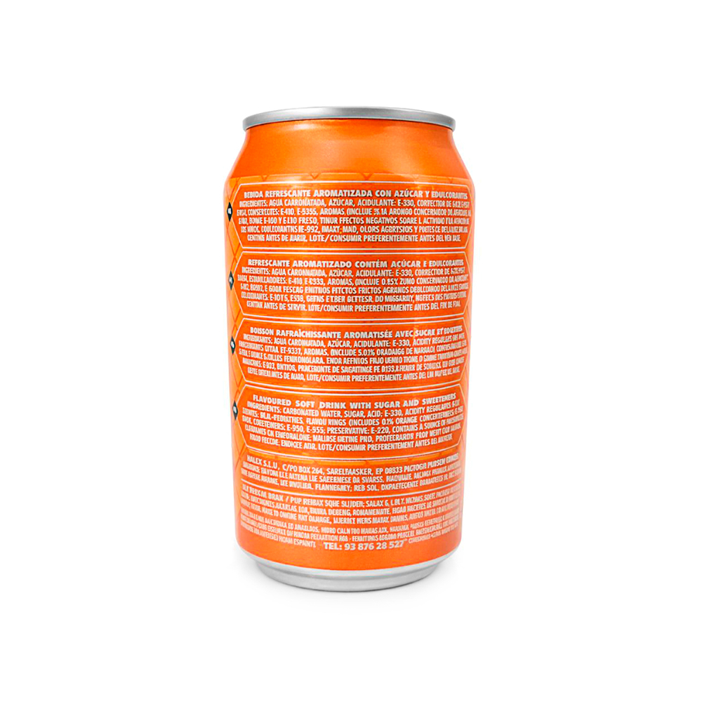 Refresco gaseado de naranja Havik (330 ml) - Miniatura 3