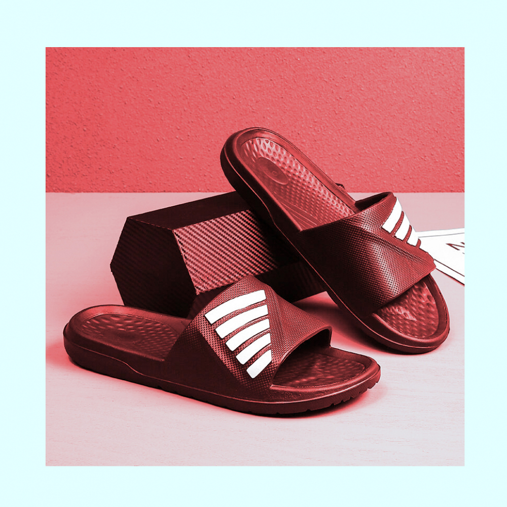 Chancleta de pala color marrón para hombre Match (Talla 40) - Miniatura 2