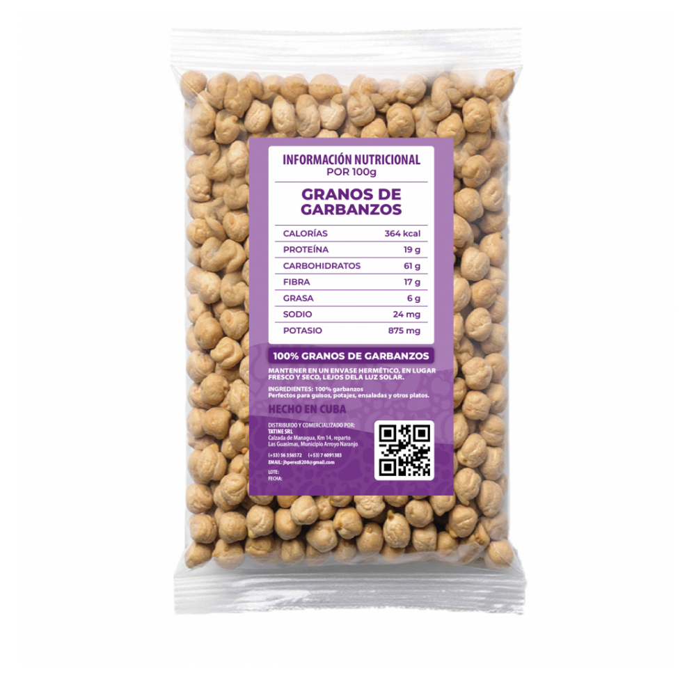 Garbanzos Campo Vivo (6 x 1 kg / 2.2 lb) - Miniatura 3
