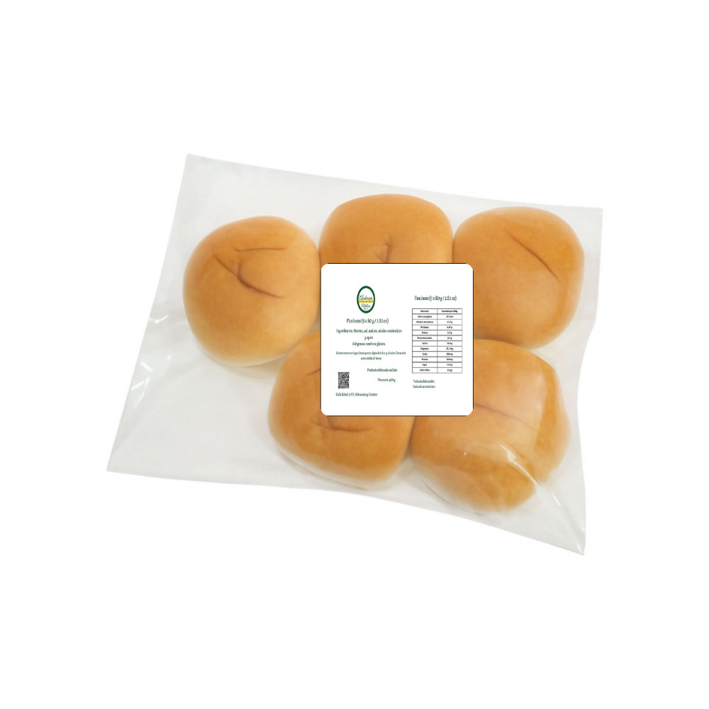 Pan buns Mimosa (5 x 80 g / 2.82 oz) - Miniatura 2