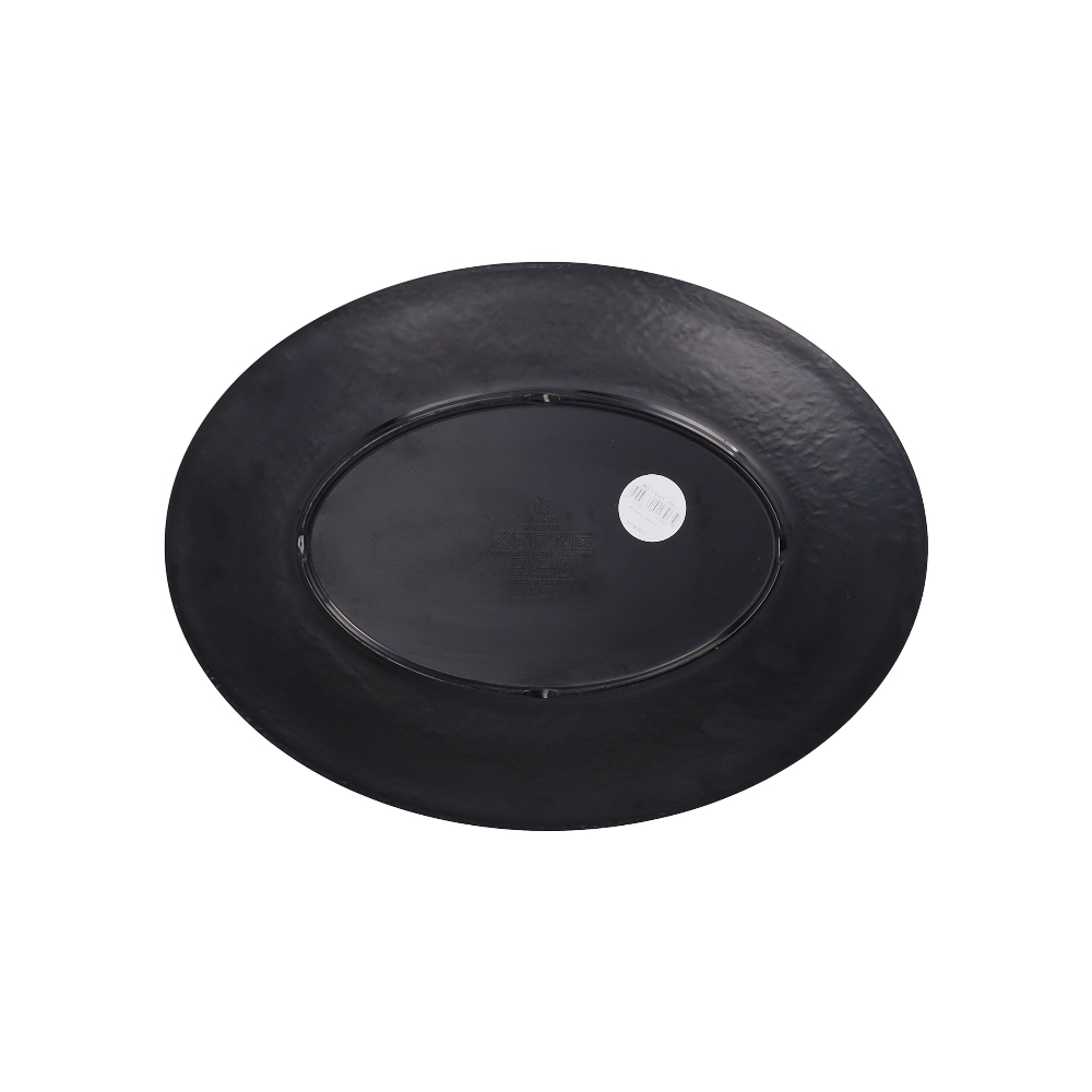 Bandeja ovalada grande color negro Kulsan - Miniatura 4