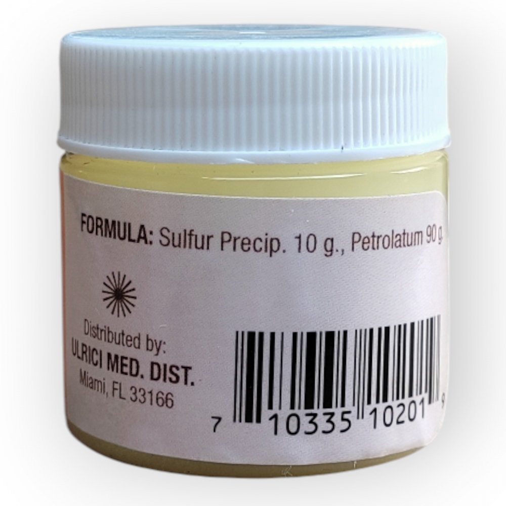 Ungüento de azufre 10% Ulrici (28 g / 1 oz) - Miniatura 4