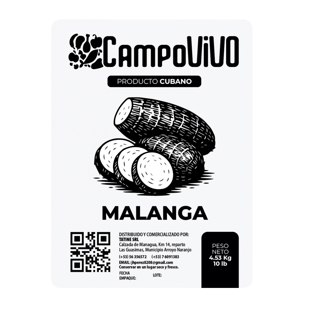 Malanga Campo Vivo (4.53 kg / 10 lb) - Miniatura 3