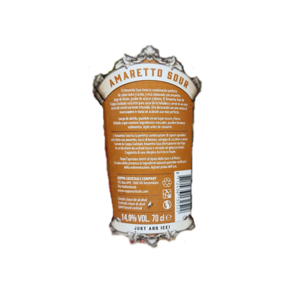 Amaretto Sour Coppa Cocktail (700 ml) - Miniatura 3