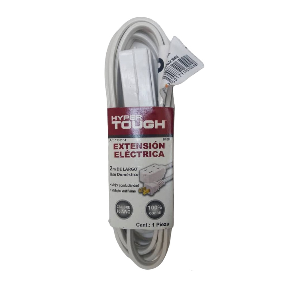 Extensión eléctrica de 2 m Hyper Tough - Miniatura 2