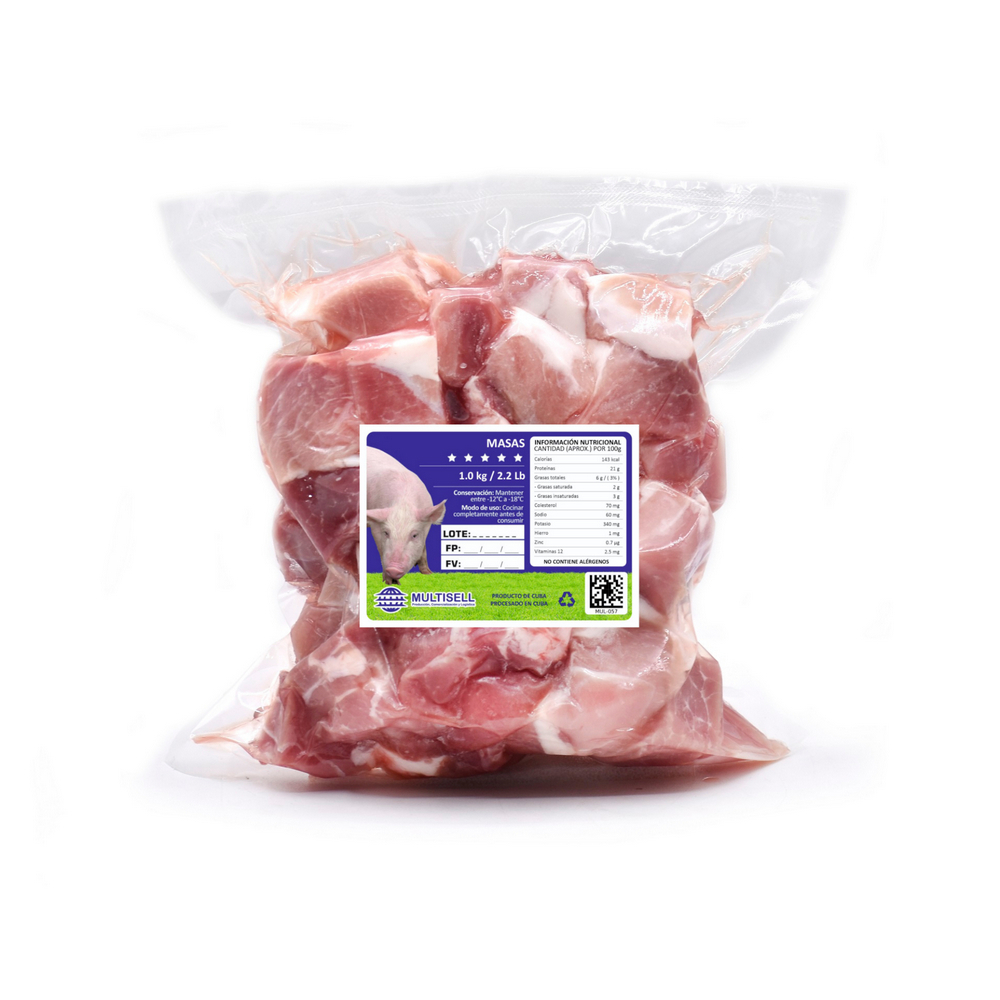 Masas de cerdo Multisell (1 kg / 2.2 lb) - Miniatura 3