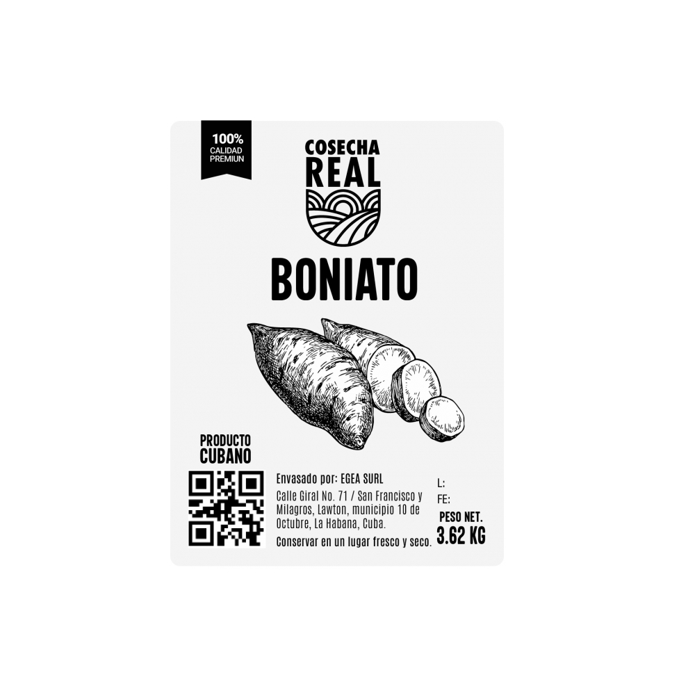 Boniato Cosecha Real (3.62 kg / 8 lb) - Miniatura 3