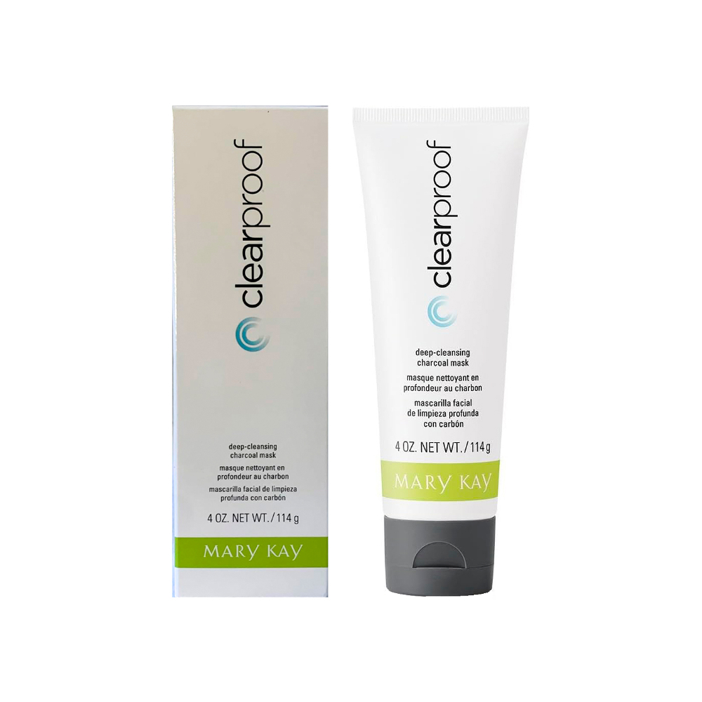 Mascarilla facial de limpieza profunda con carbón Clear Proof Mary Kay (114 g / 4 oz) - Miniatura 2