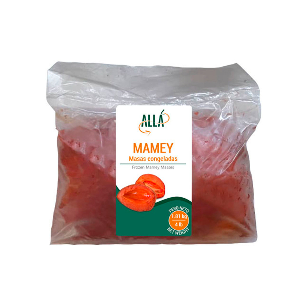 Masa de mamey congelada ALLÁ (1.81 kg / 4 lb) - Miniatura 3