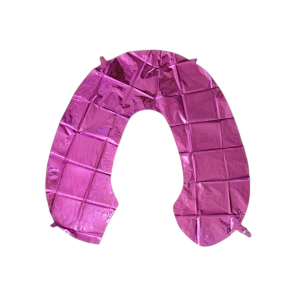 Globo rosado Número 0 Balloon (32 pulgadas) - Miniatura 3