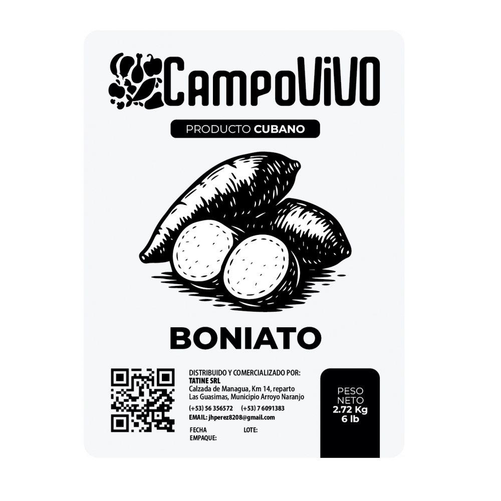 Boniato Campo Vivo (2.72 Kg / 6 lb) - Miniatura 3