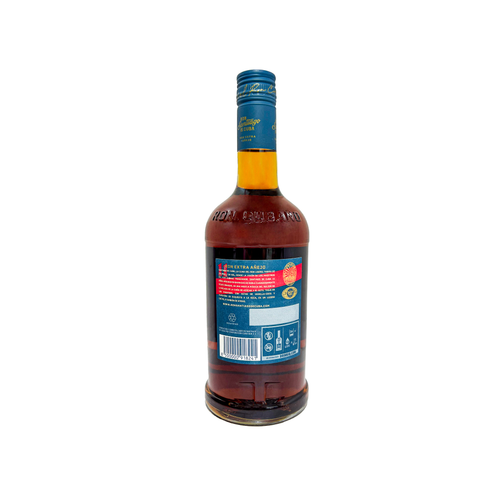Ron extra añejo 11 años Santiago de Cuba (700 ml) - Miniatura 2