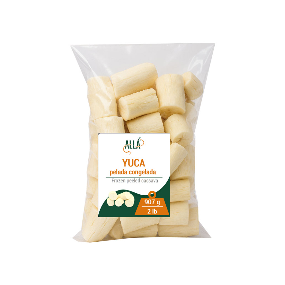 Yuca pelada congelada ALLÁ (907 g / 2 lb) - Miniatura 2
