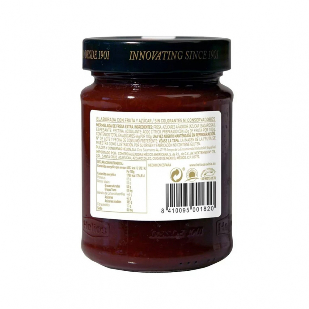 Mermelada extra de fresa Helios (340 g / 11.99 oz) - Miniatura 2