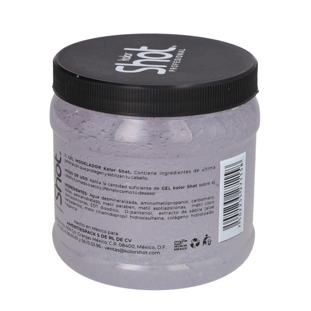 Gel modelador para el cabello Kolor Shot (1 kg / 2.2 lb) - Miniatura 3