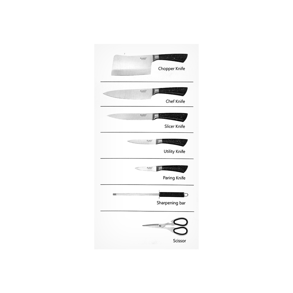 Juego de cuchillos de cocina Jindaobao - Miniatura 4